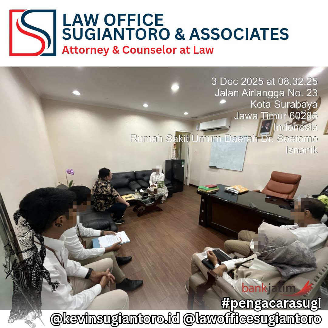 Konsultasi di Kantor — Sugiantoro & Associates