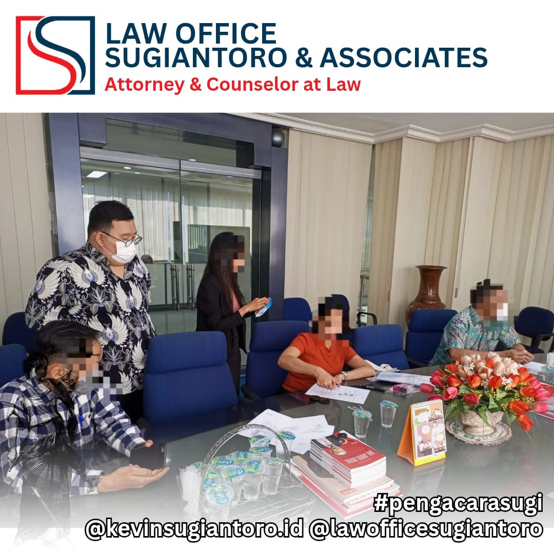 Rapat dengan Klien — Sugiantoro & Associates