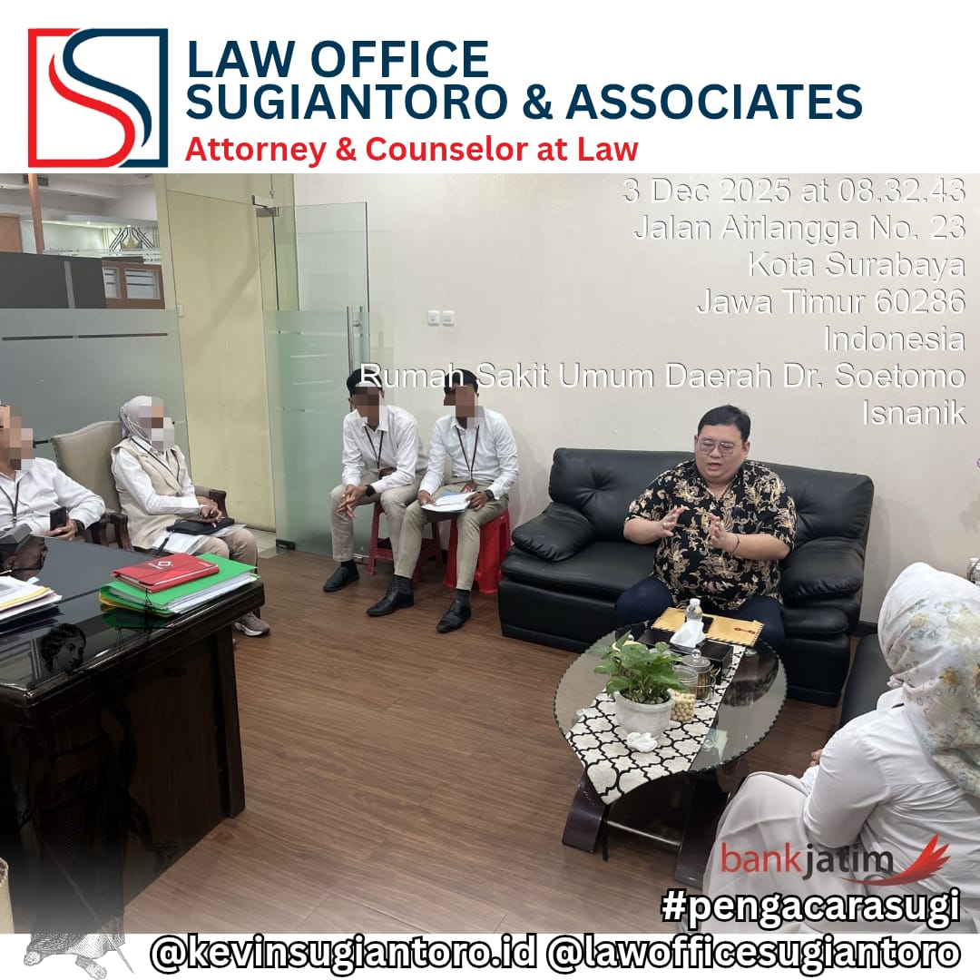 Pendampingan di RSUD Dr. Soetomo — Sugiantoro & Associates